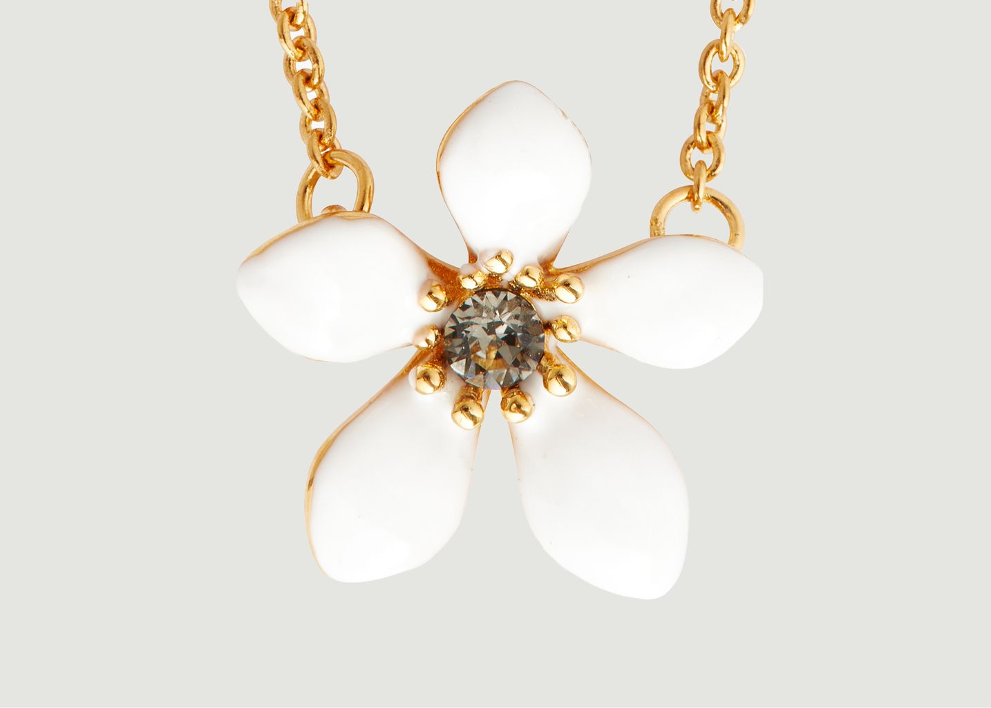 Fine necklace with buttercup pendant - Les Néréides