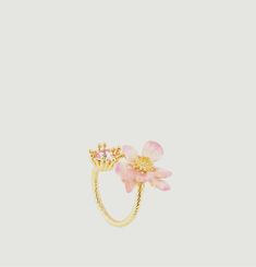 Lotus flower ring Les Néréides