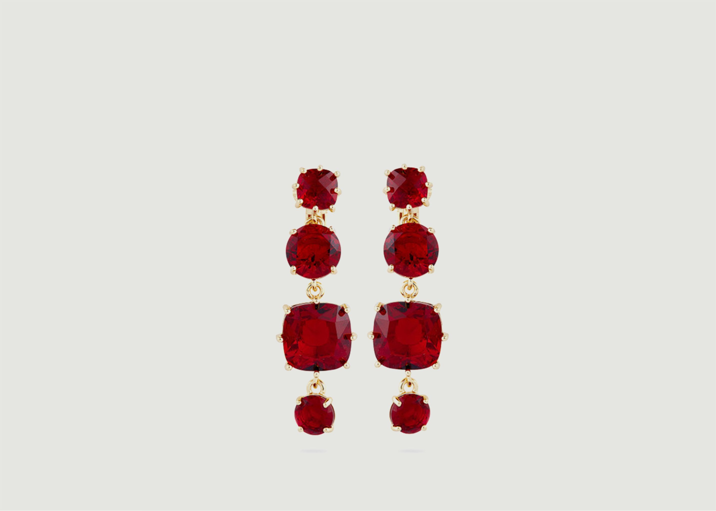 4 stones earrings La Diamantine - Les Néréides