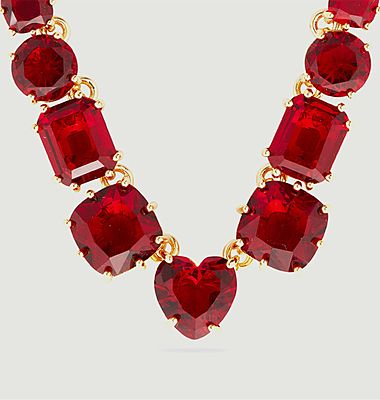 9 stone necklace La Diamantine