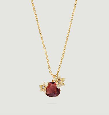 Collier pendentif Notes de coeur