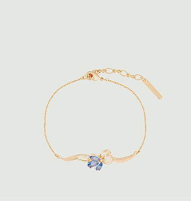 Thin gold bracelet Les Iris