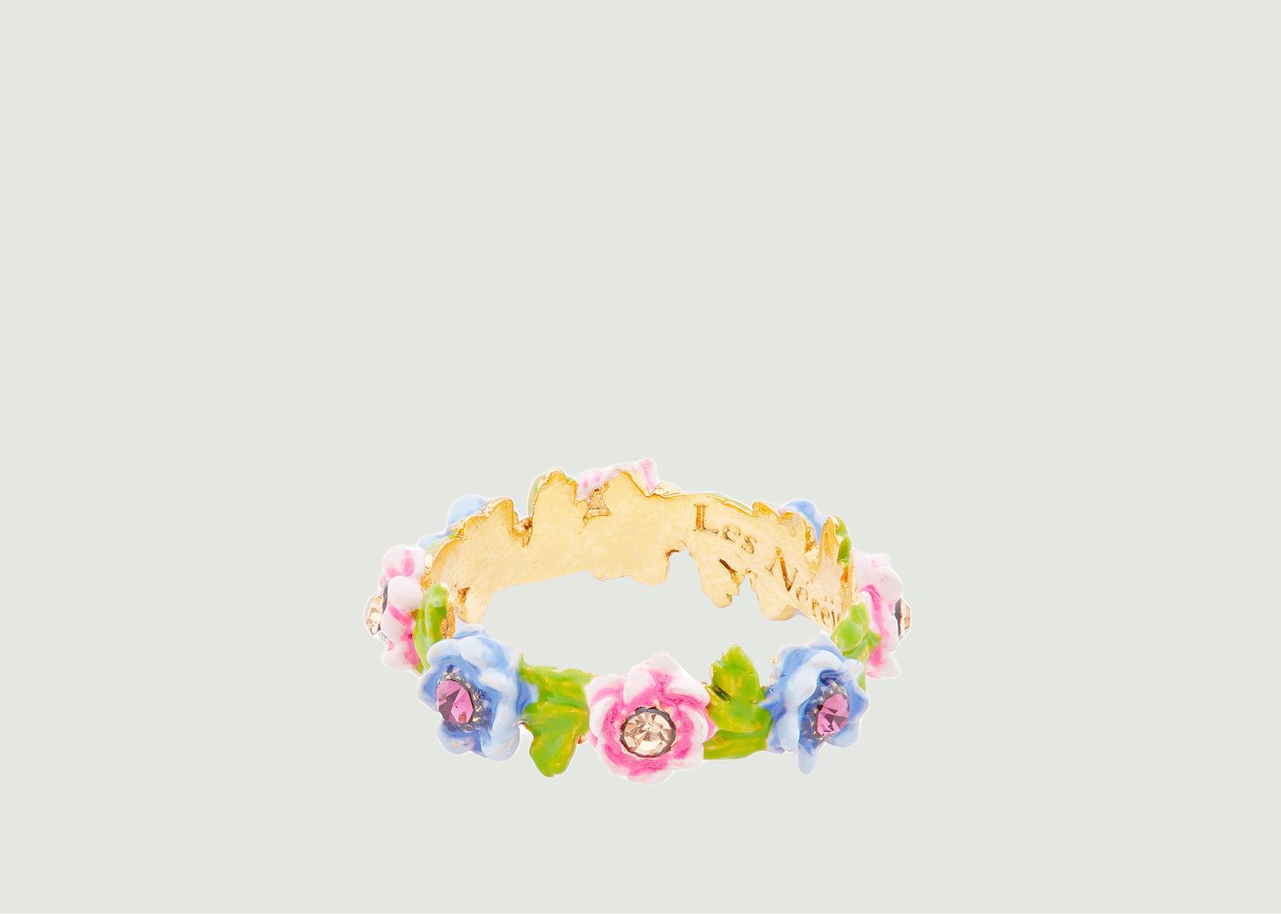 Flower crown ring Poème en Fleurs - Les Néréides