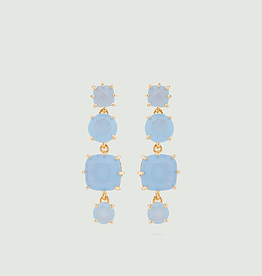 Pendant earrings La Diamantine