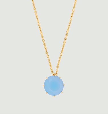 Halskette mit Sautoir La Diamantine Bleu