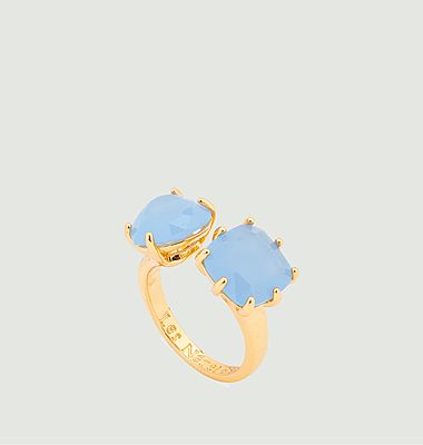 Verstellbarer Ring La Diamantine Bleu