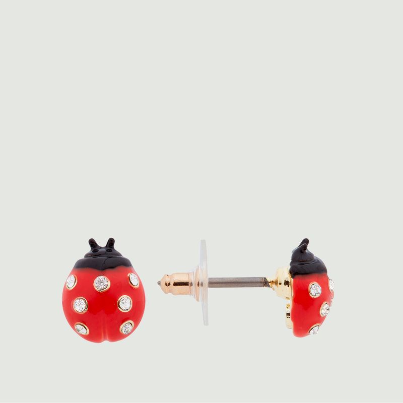 Ladybug earrings - Les Néréides