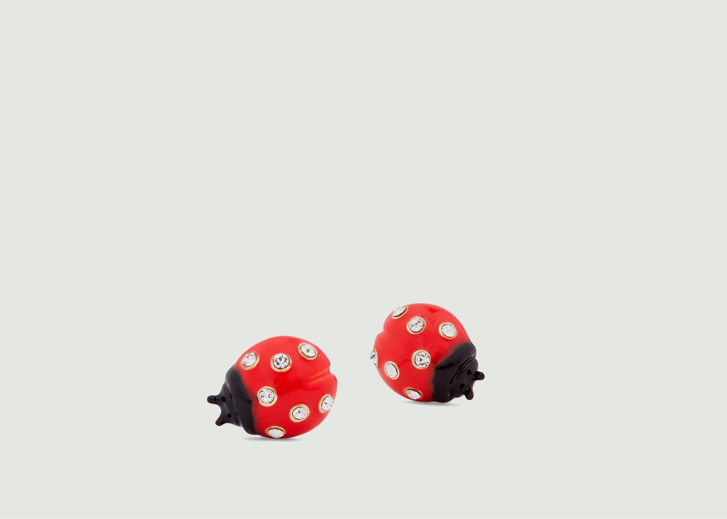 Ladybug earrings - Les Néréides