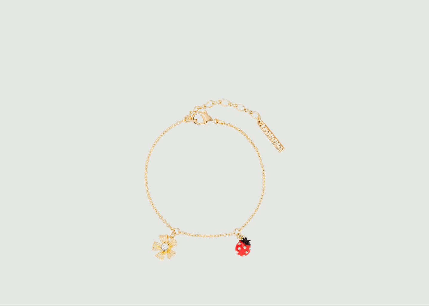 Fine bracelet ladybug - Les Néréides
