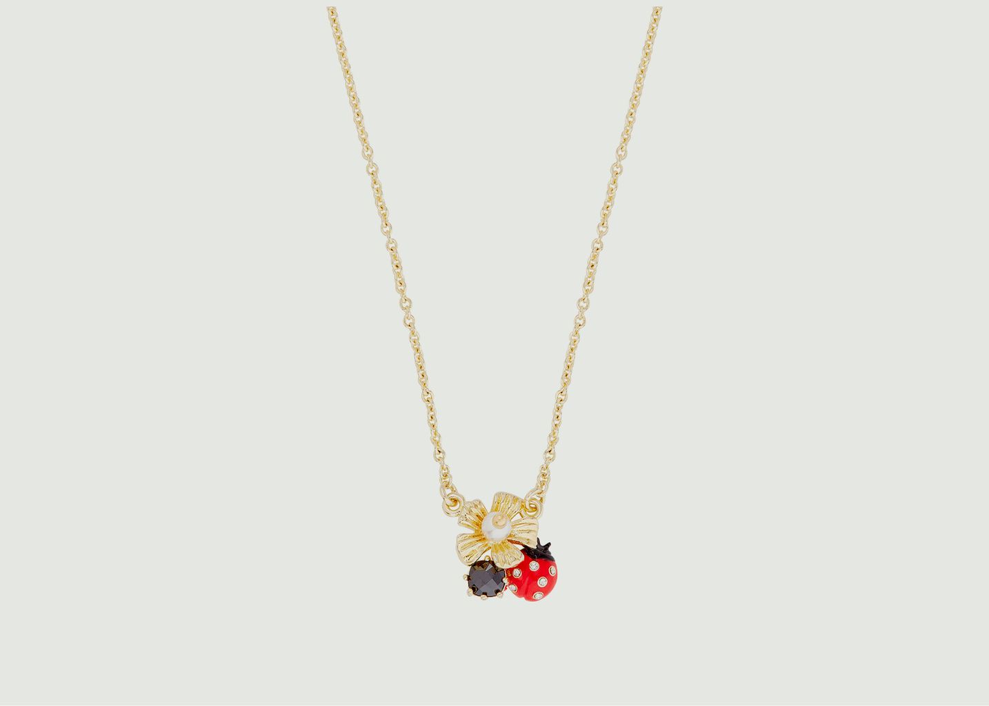 Necklace pendant Ladybug  - Les Néréides