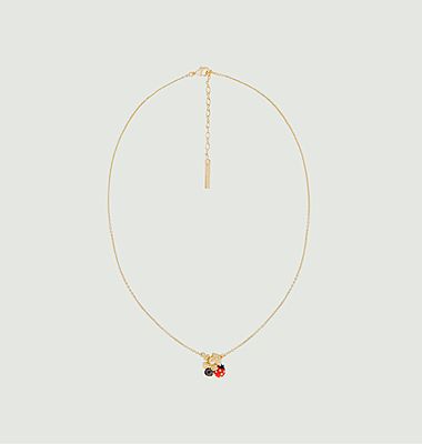 Necklace pendant Ladybug 