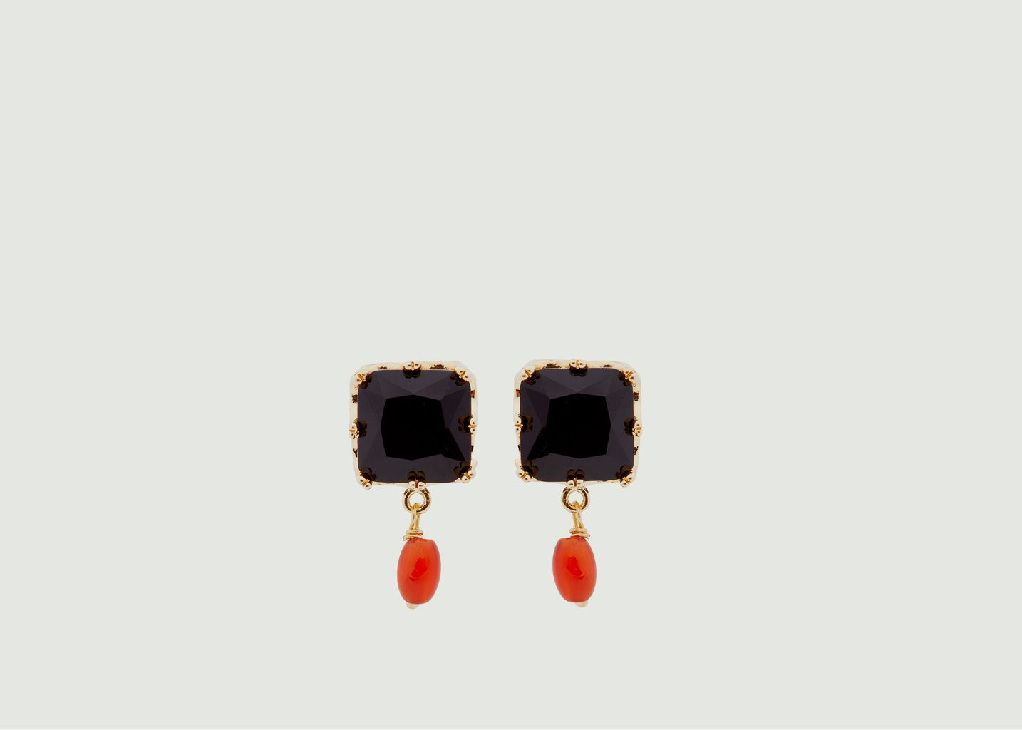 Pendant earrings with Colorama stones - Les Néréides