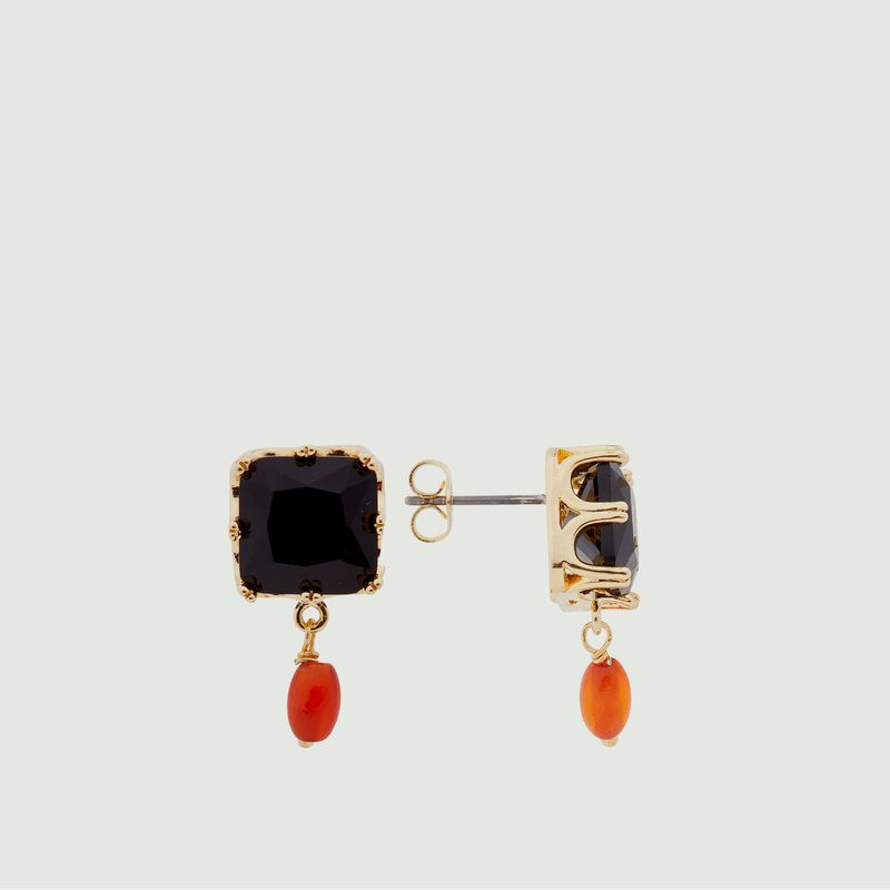 Pendant earrings with Colorama stones - Les Néréides