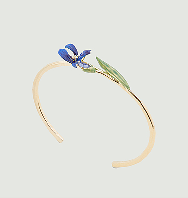 Bracelet jonc Les Iris de Vincent