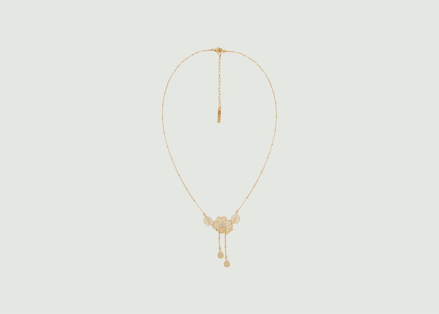 Plastron-Halskette Fil d'Or - Les Néréides