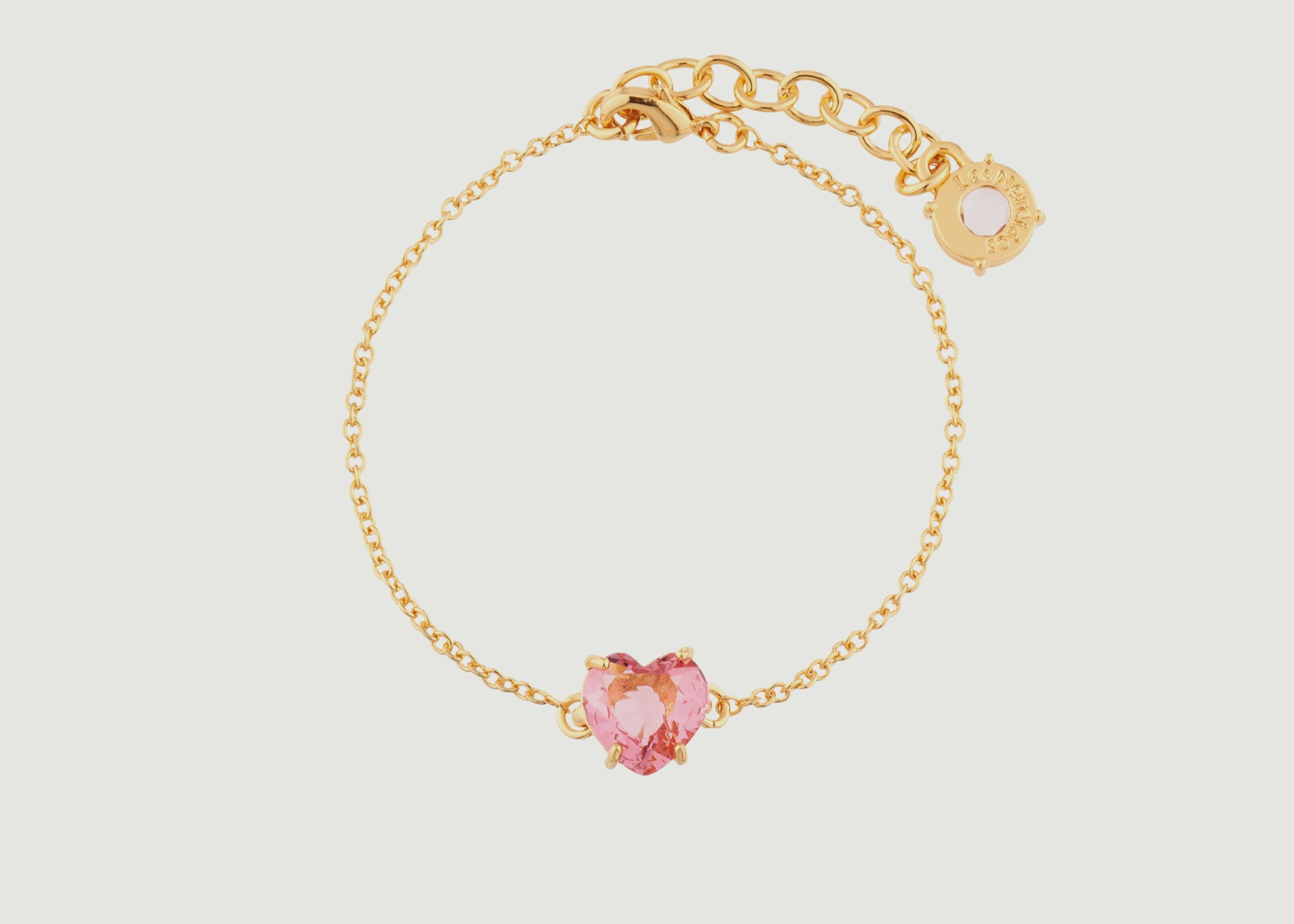 Bracelet Diamantine Coeur - Les Néréides