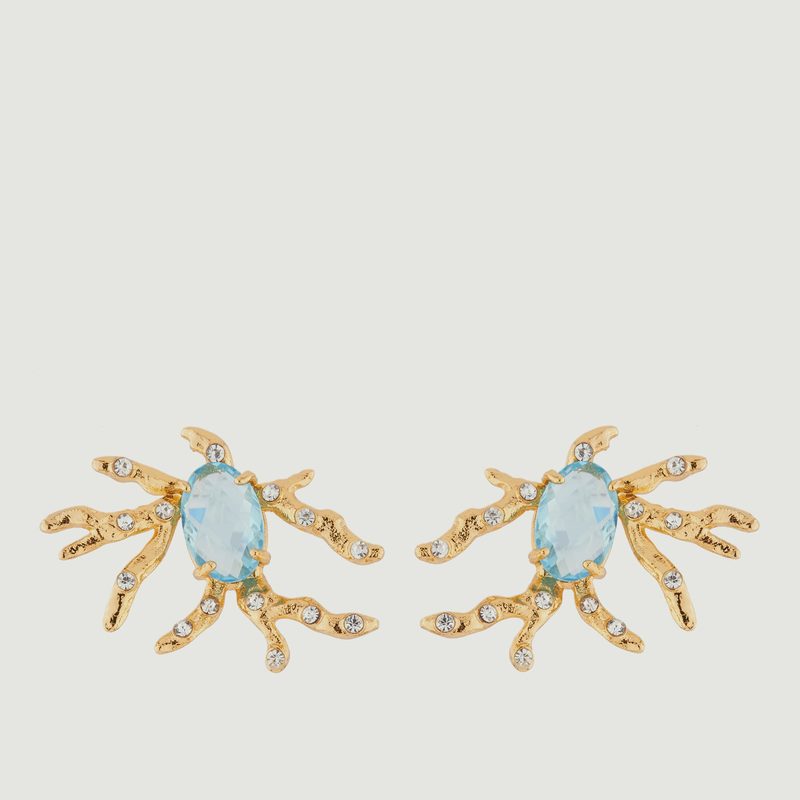 Trésor Crystal & Glass Earrings - Les Néréides