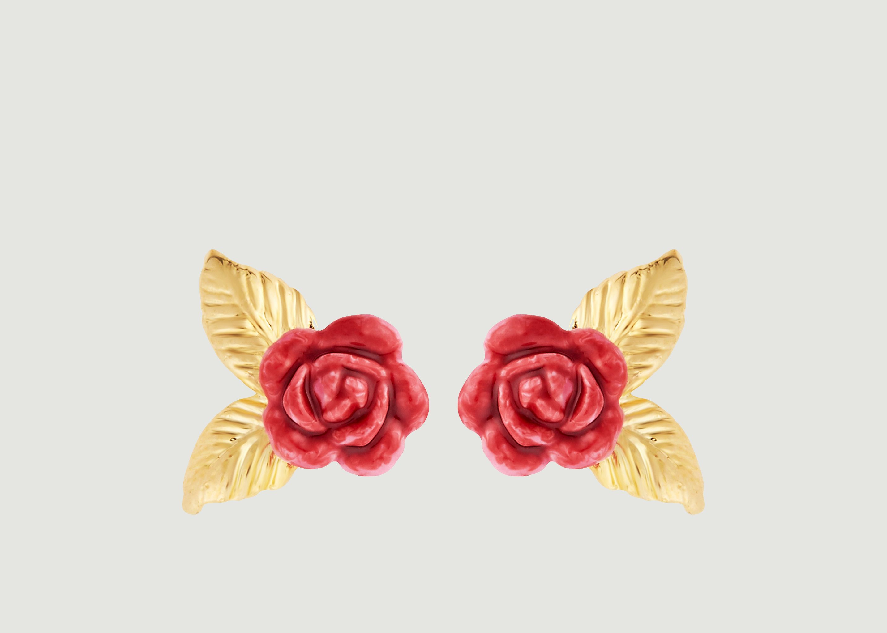 Roses Earrings - Les Néréides