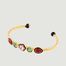 Indian flower bangle bracelet - Les Néréides