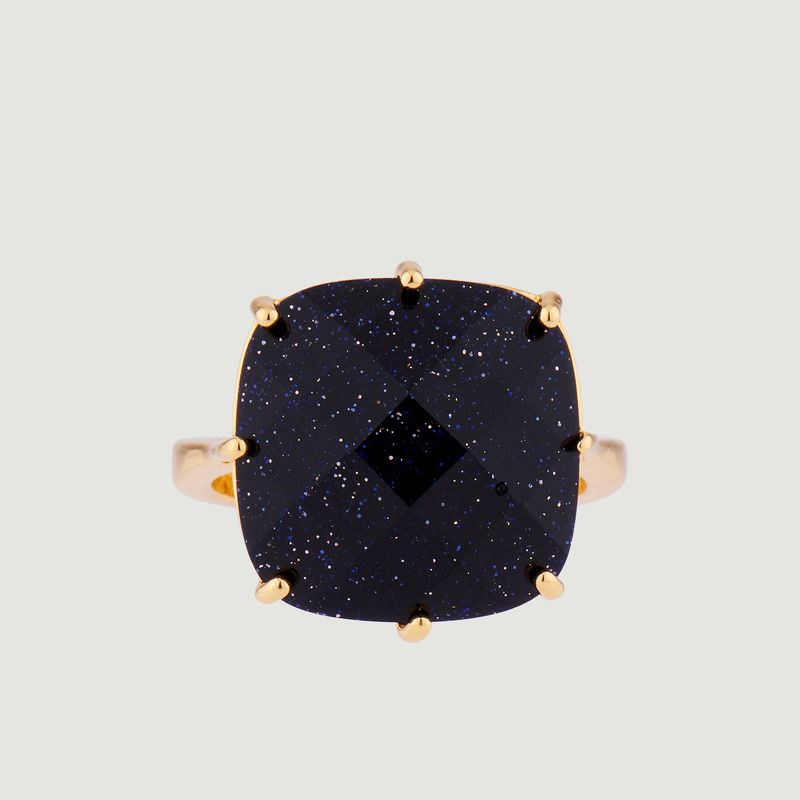 Der Diamantine Ring mit quadratischem Stein - Les Néréides