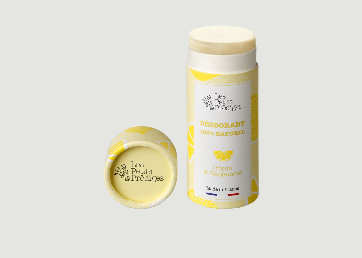 Zitrone und Bergamotte Deodorant 50g - Les Petits Prödiges