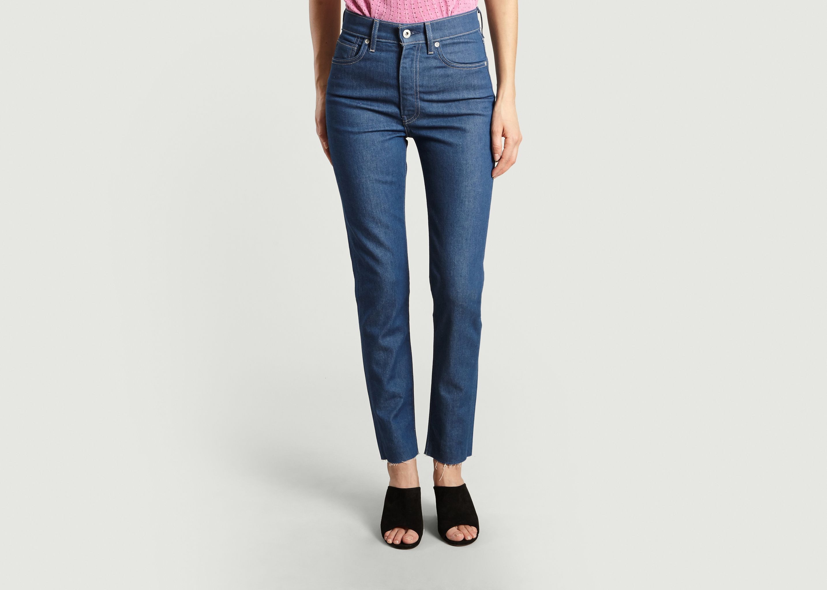 levi's signature high rise ankle skinny jeans