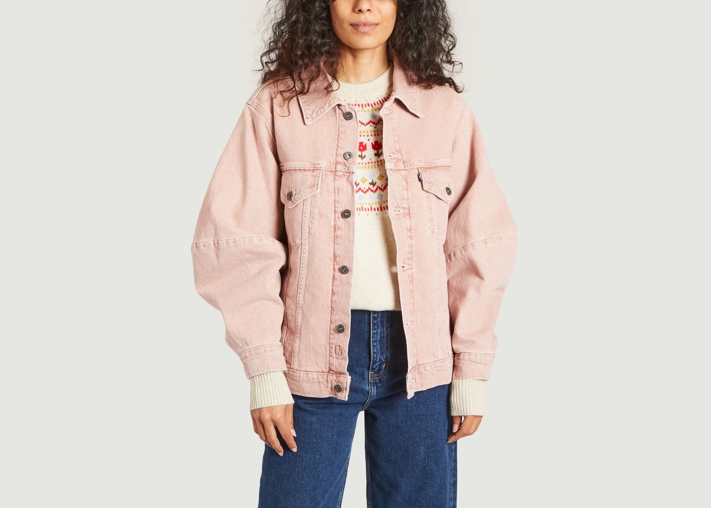 levi's pink corduroy jacket