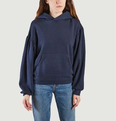 Hoodie shirring