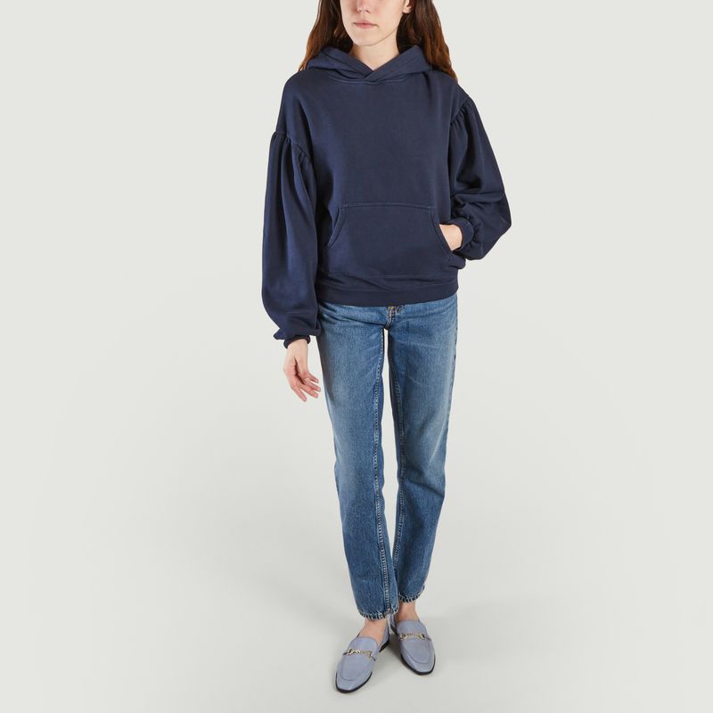Shirring hoodie Navy Blue Levi's Made and Crafted | L'Exception