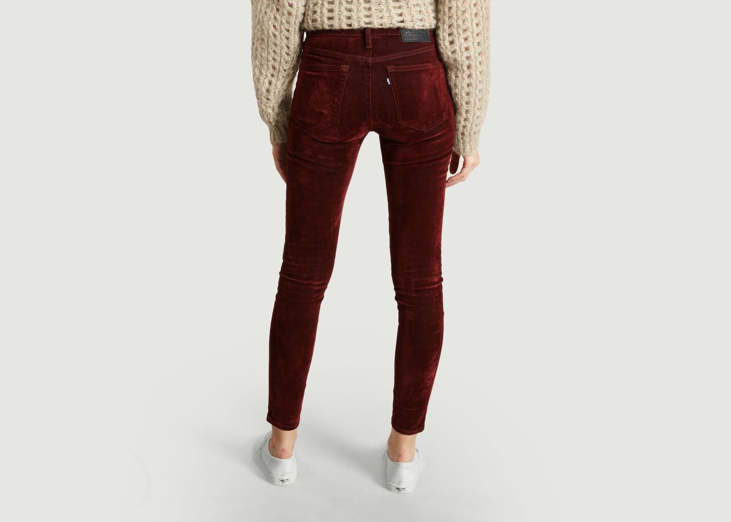 721 Skinny Corduroy Trousers Burgundy Levi's Made and Crafted | L'Exception