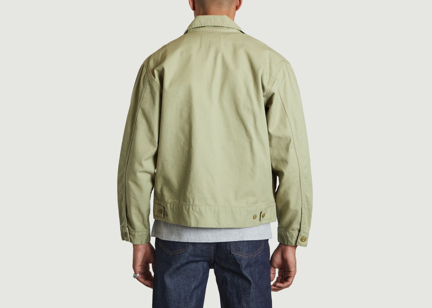 Straight jacket in Union twill Khaki Levi's Made and Crafted | L'Exception