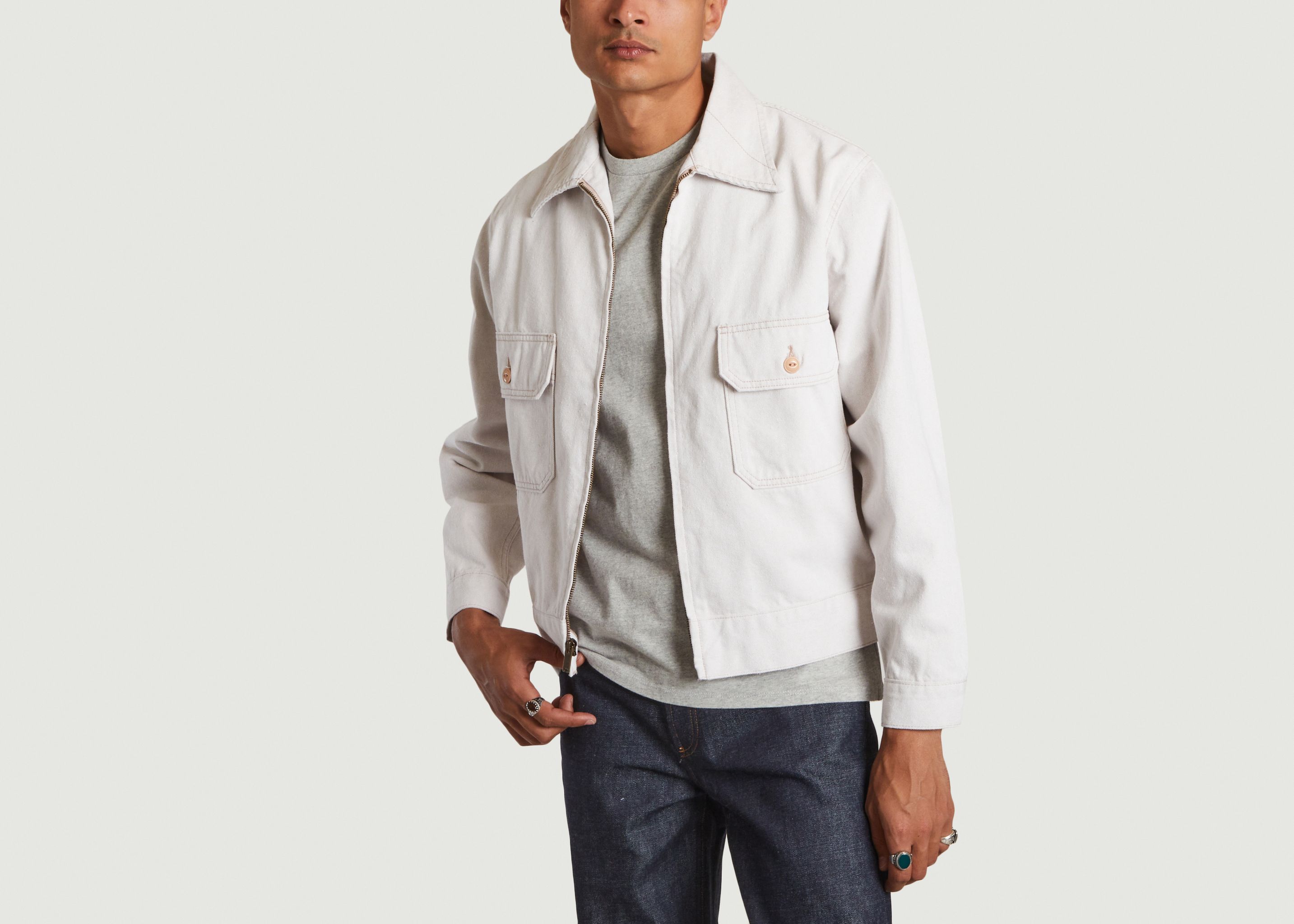 Straight jacket in Union twill Off White Levi's Made and Crafted |  L'Exception