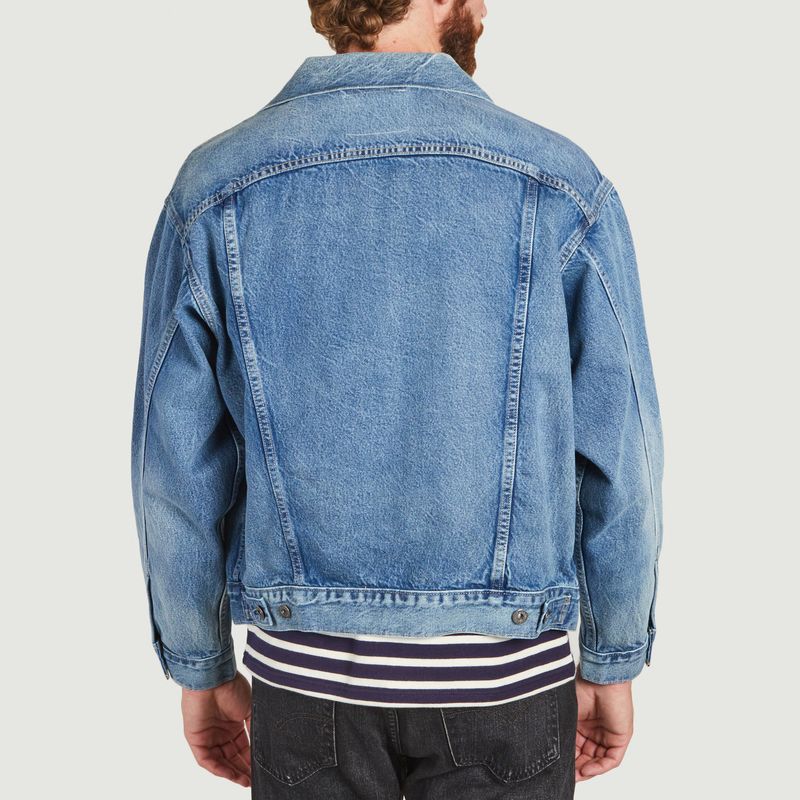Oversized trucker denim jacket in organic cotton Denim Levi's Made and  Crafted | L'Exception