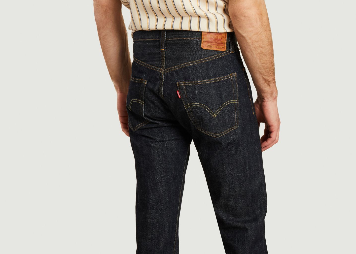 1947 501 selvedge brut jeans - Levi's Vintage
