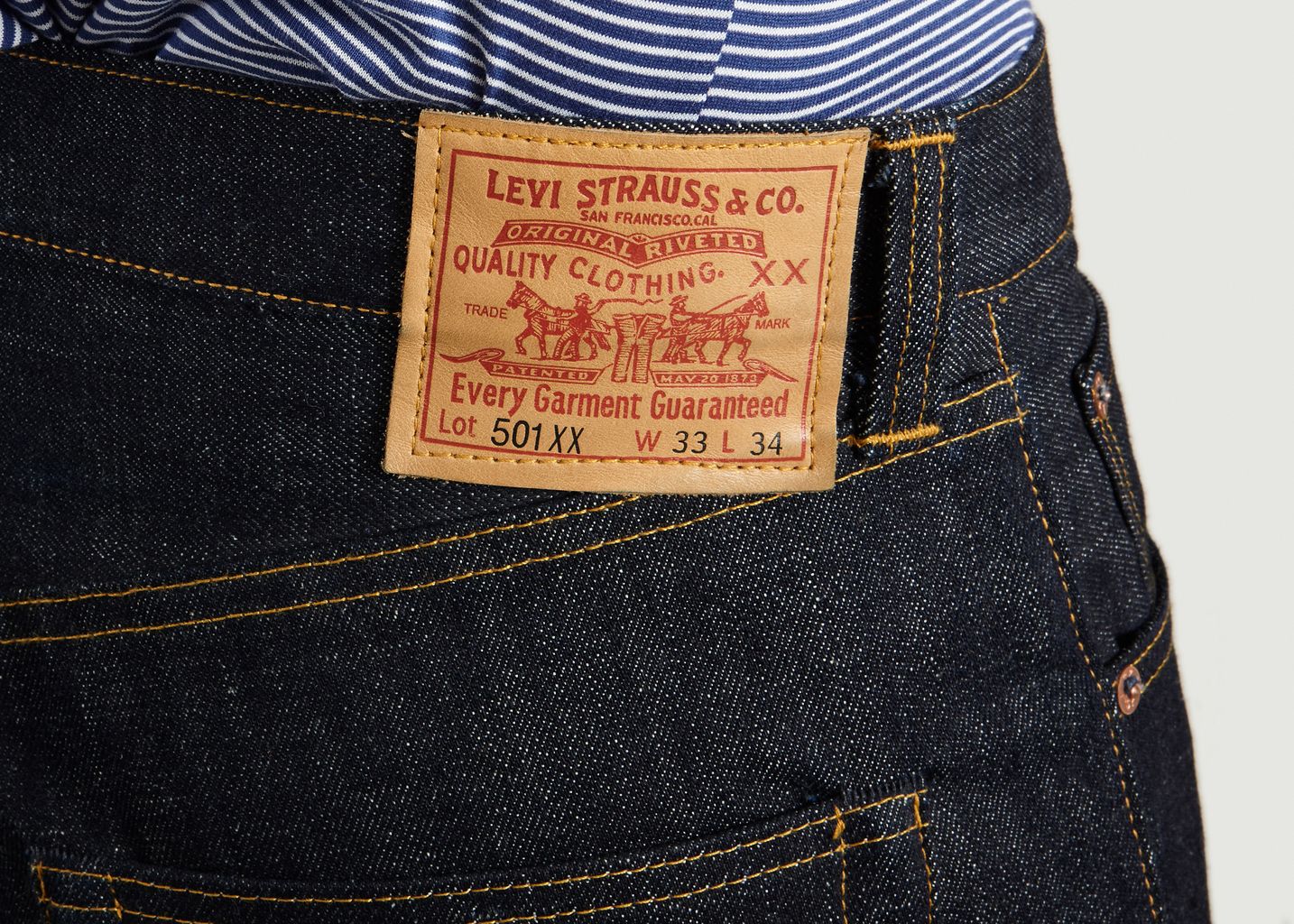 1947 501® Rigid Jeans Raw Levi's Vintage Clothing | L'Exception
