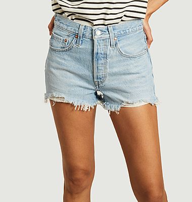 Short en jean délavé 501 Original