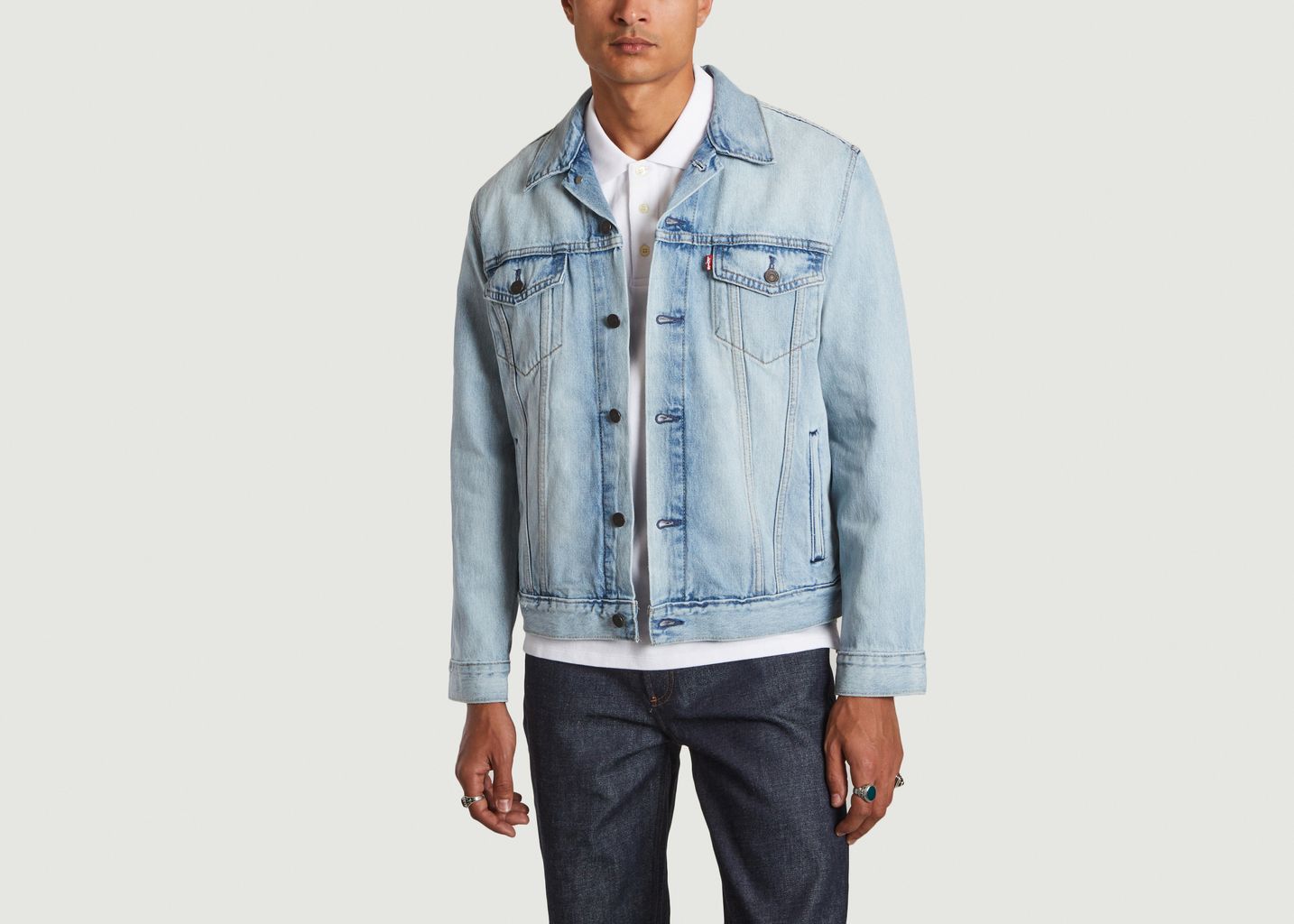 Washed denim jacket with straight cut Denim Levi's Red Tab | L'Exception
