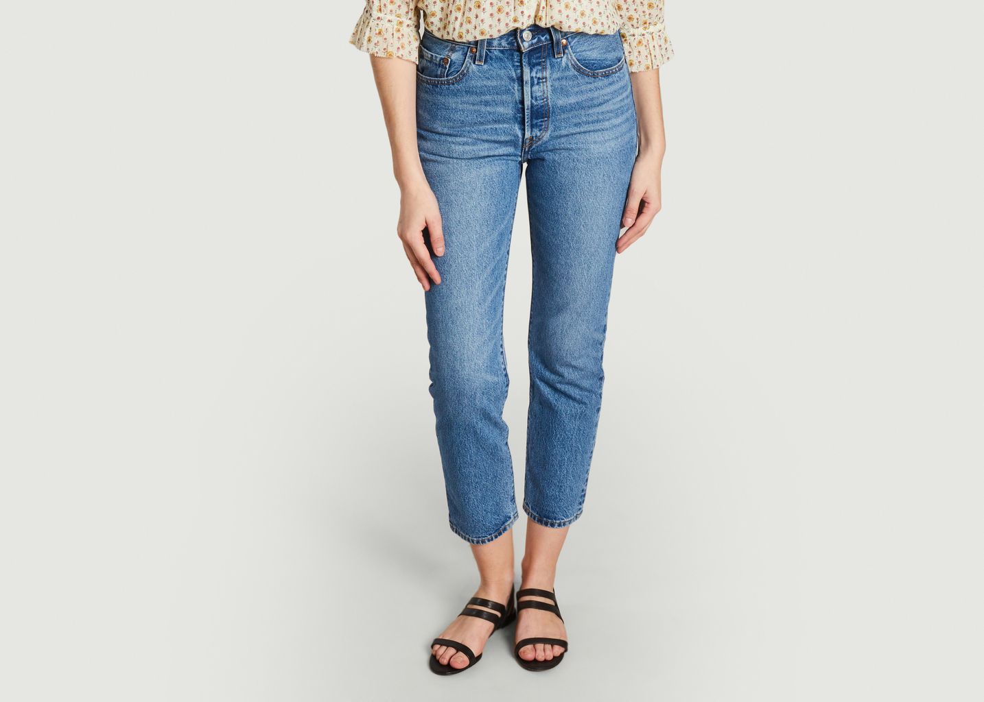 Levi's 501Crop Jeans - Levi's Red Tab