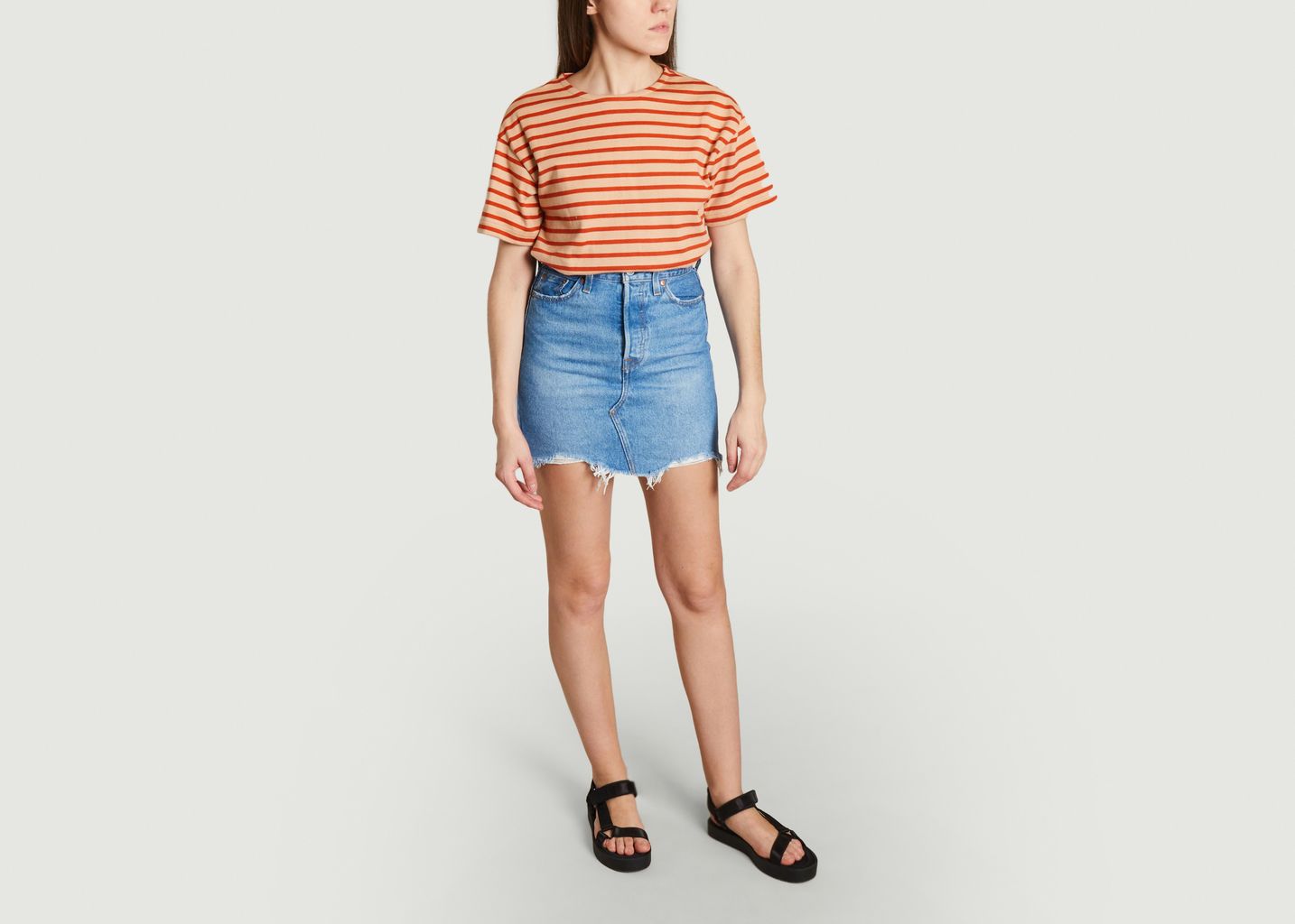 Decon Denim Skirt Icnic Bfly  - Levi's Red Tab