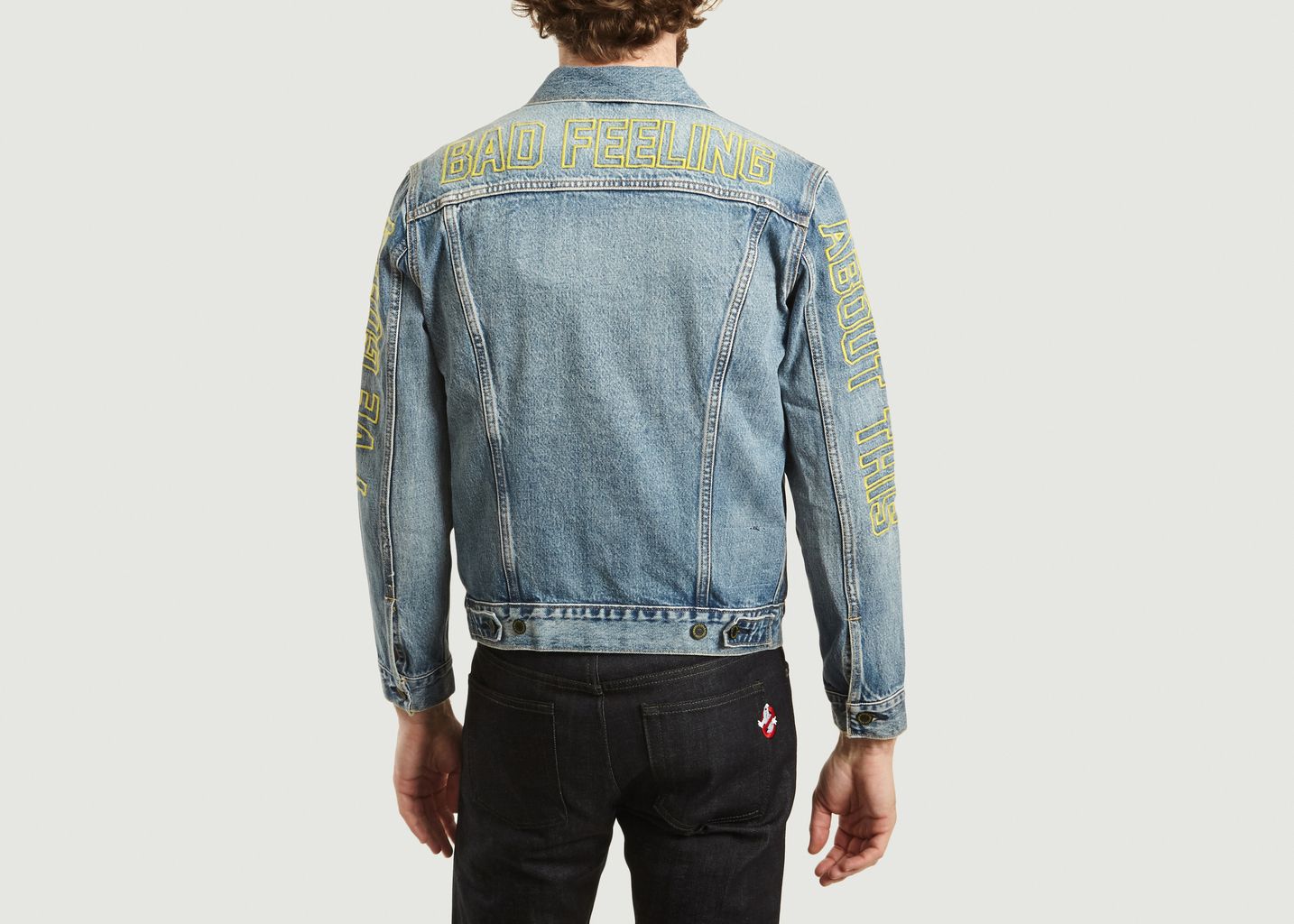 levi's red denim jacket