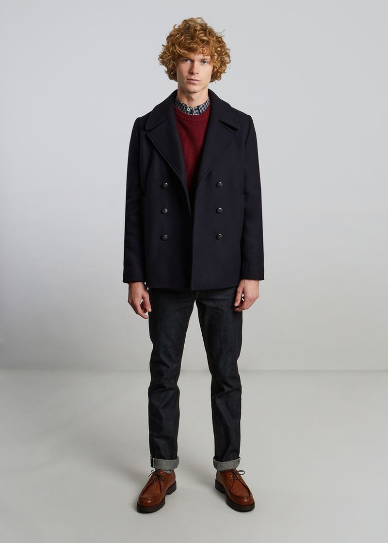 Made in France wool pea coat - L'Exception Paris