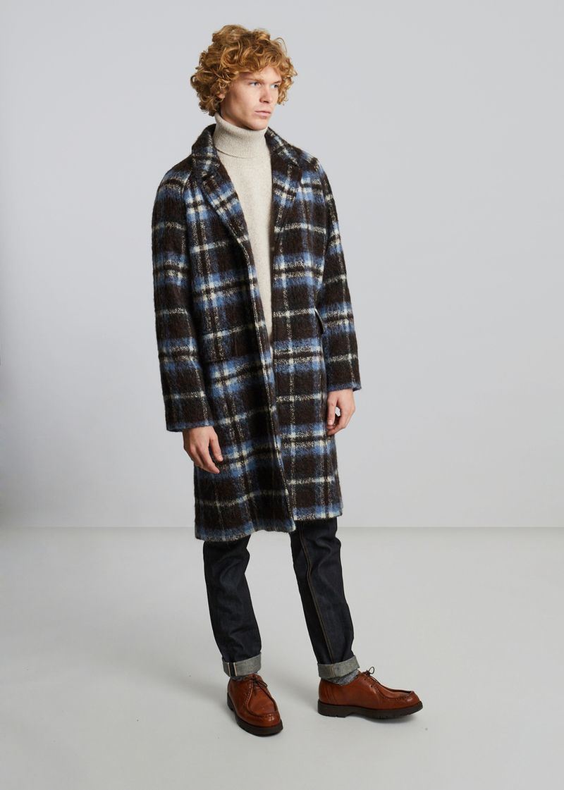 Pardessus oversize en laine fabriqué en France - L'Exception Paris