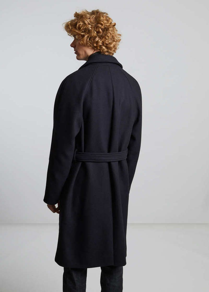 Pardessus oversize en laine fabriqué en France - L'Exception Paris