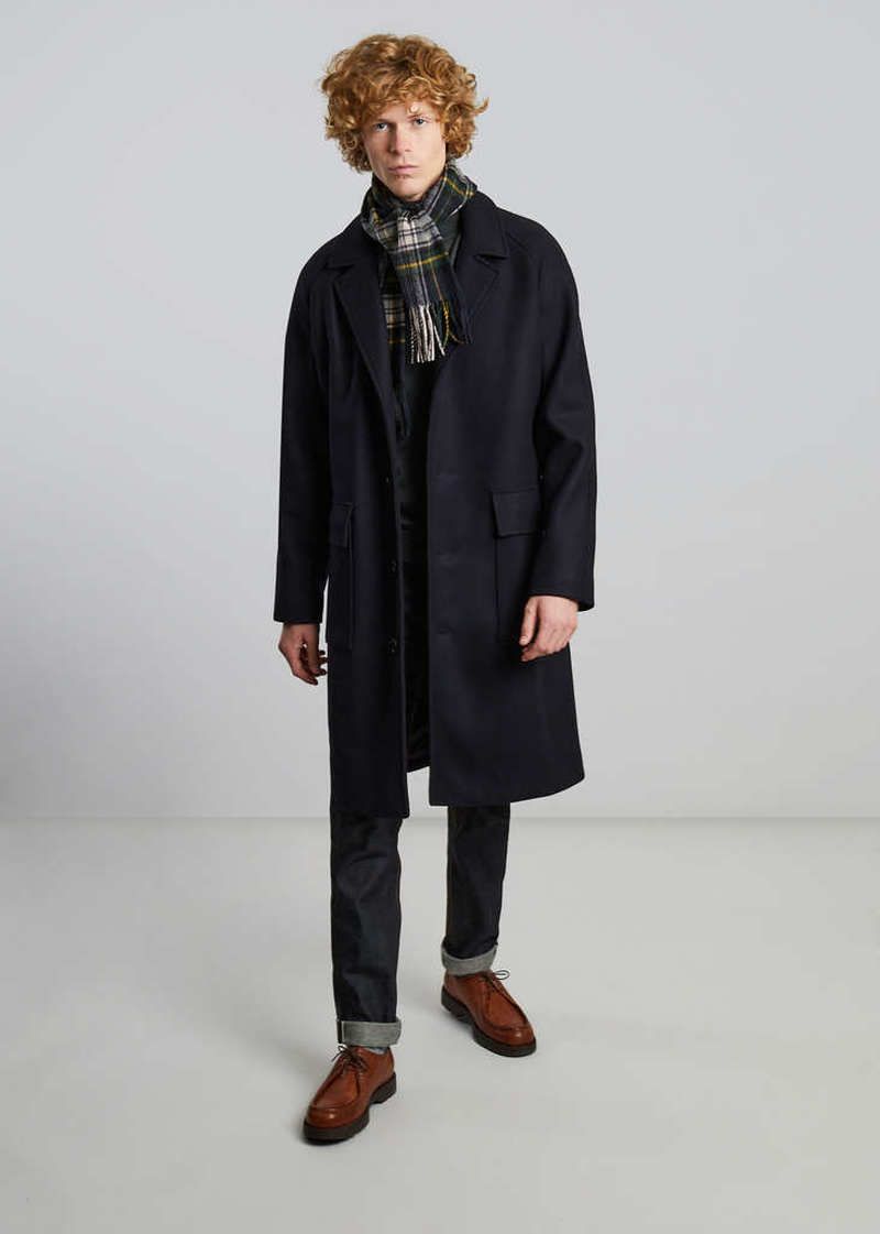 Pardessus oversize en laine fabriqué en France - L'Exception Paris