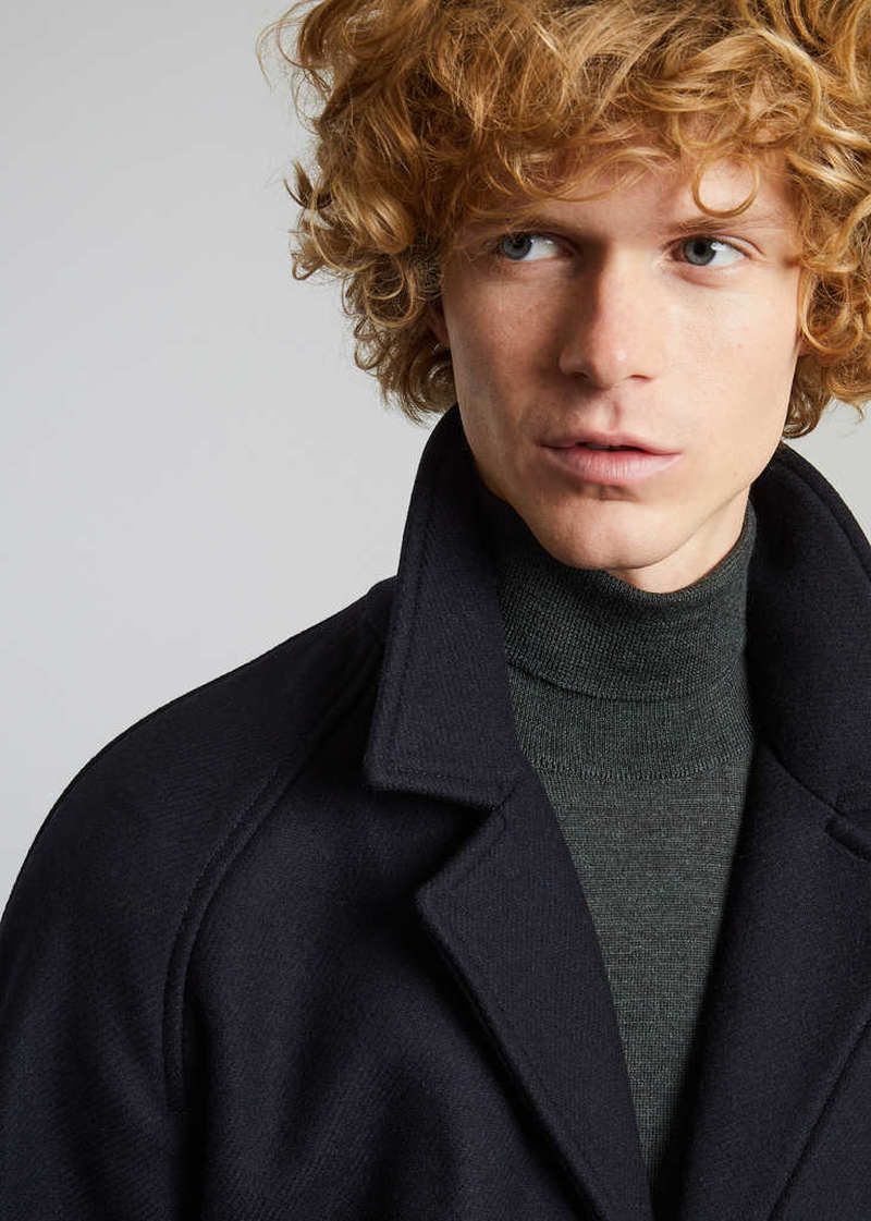 Pardessus oversize en laine fabriqué en France - L'Exception Paris
