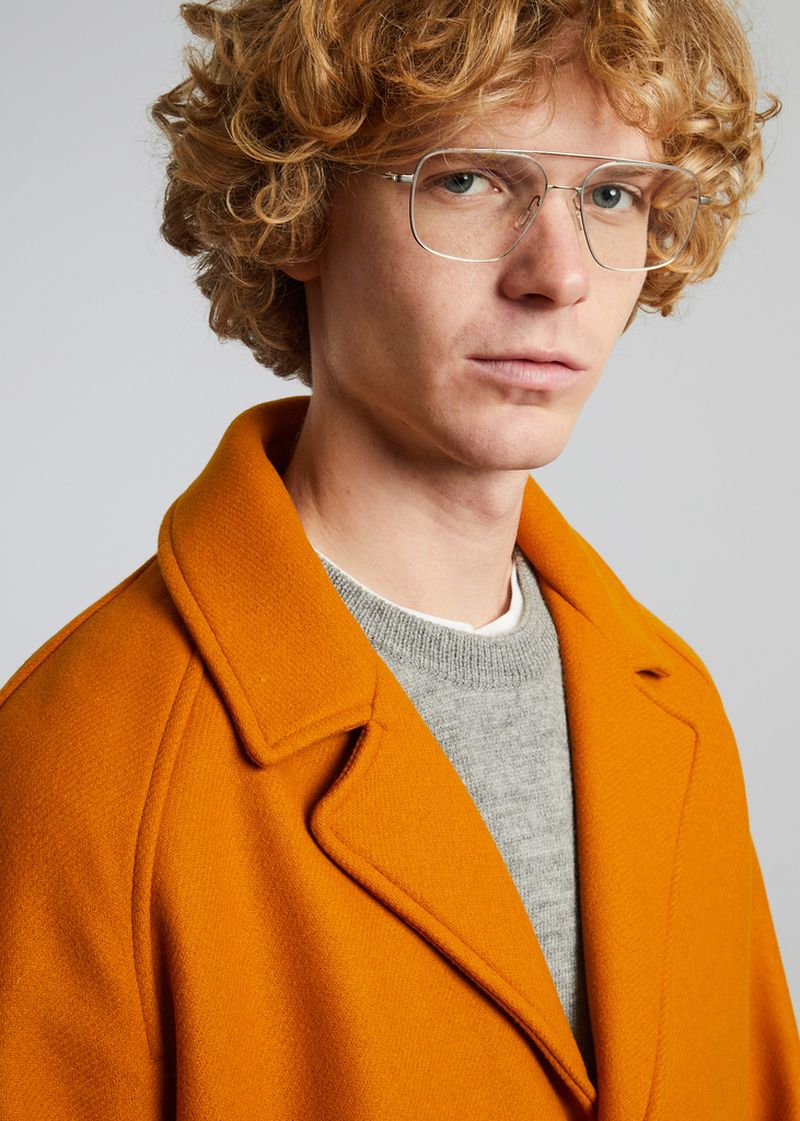 Pardessus oversize en laine vierge fabriqué en France - L'Exception Paris