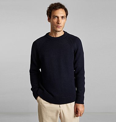 Pullover aus italienischer Wolle, hergestellt in Frankreich