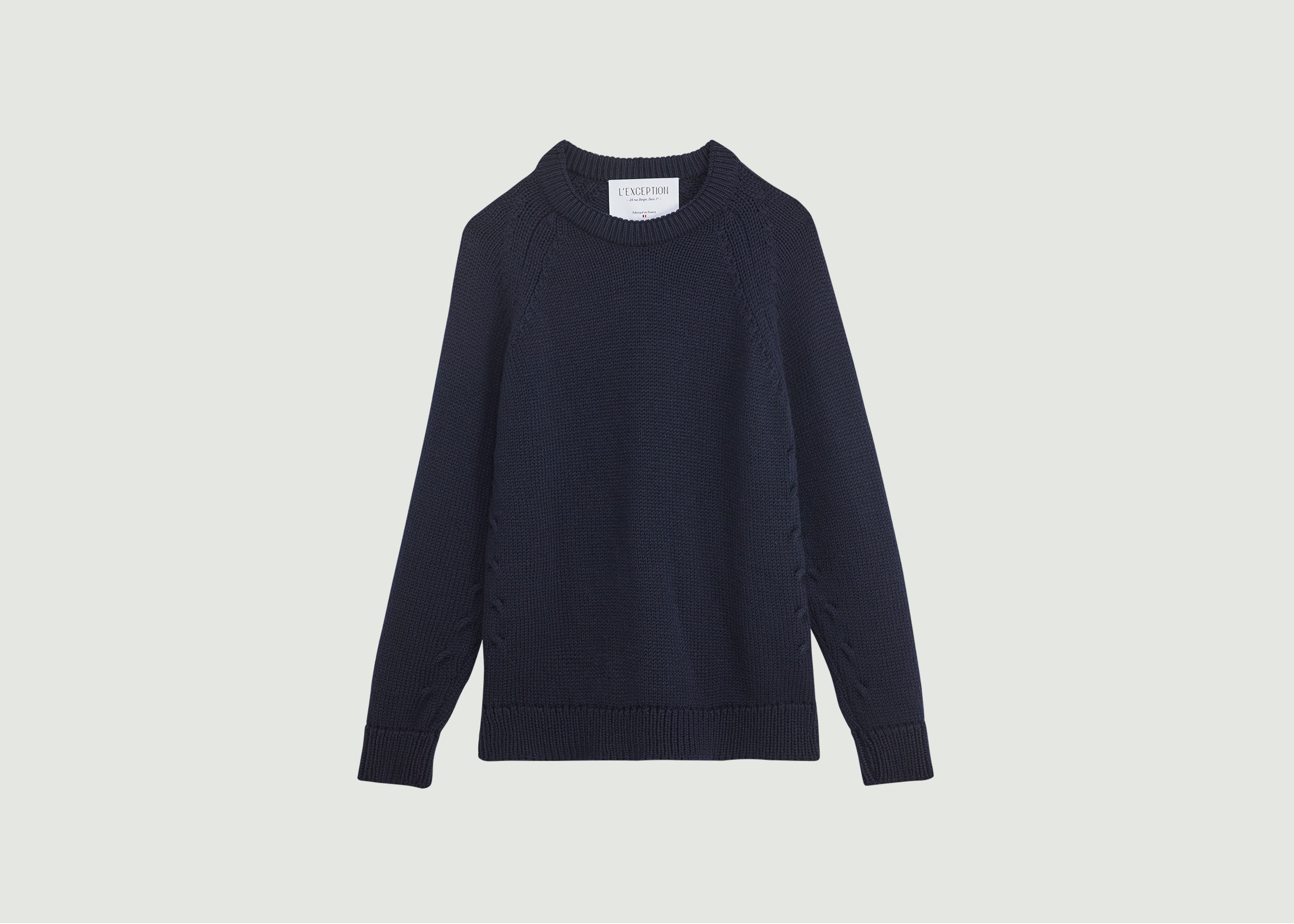 Italian wool jumper made in France - L'Exception Paris