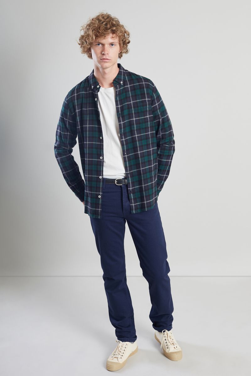 Chemise Flanelle à Carreaux - L'Exception Paris
