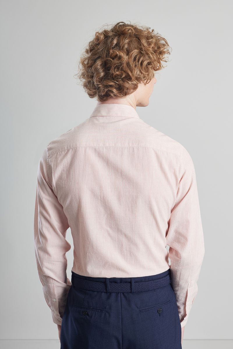 Chemise Voyage Rayée en coton bio japonais - L'Exception Paris